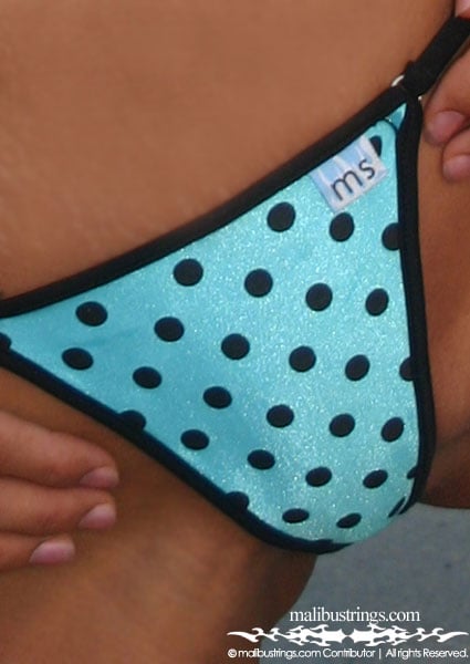 BernaDette in a Malibu String Bikini.