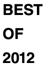 best of 2012
