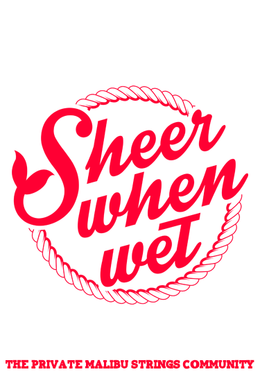 SheerWhenWet.com - Malibu Strings and Bentbox