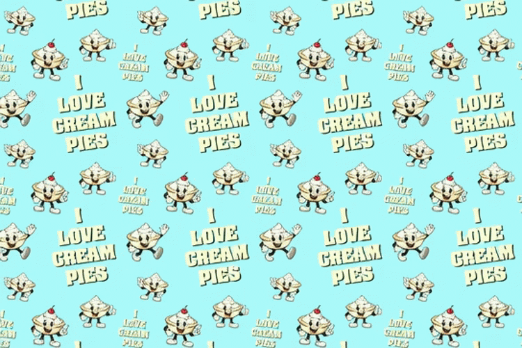 Cream Pies Print - 01