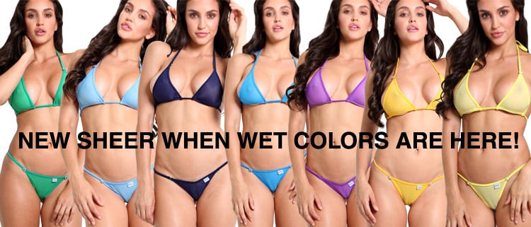 New Sheer When Wet Colors