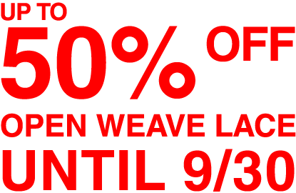 Open Weave Sale