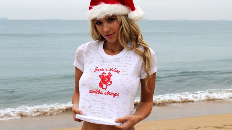 christmas bikini shirt